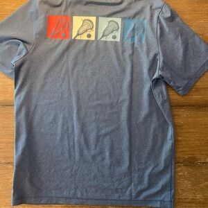 Vineyard Vines boys size 8-10 graphic t-shirt. Lacrosse!